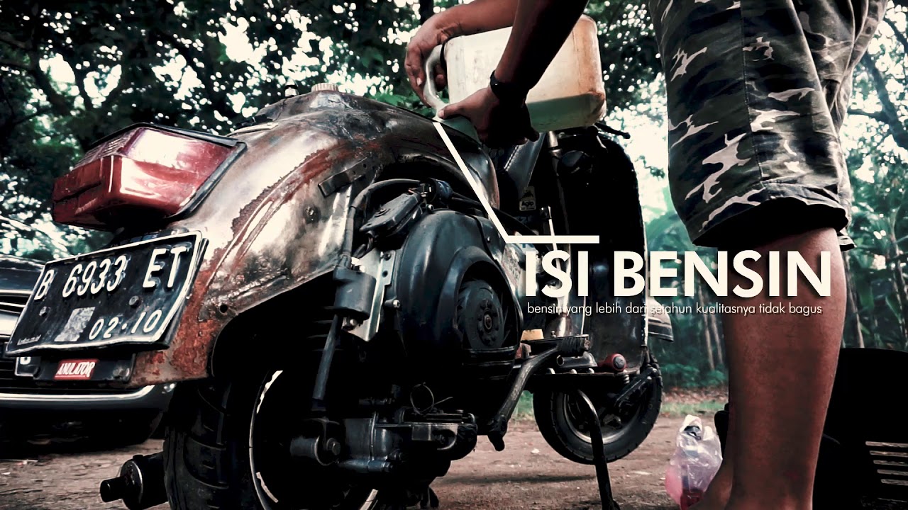 Langkah-Langkah Menghidupkan Vespa yang Sudah Lama Tak Di Hidupkan