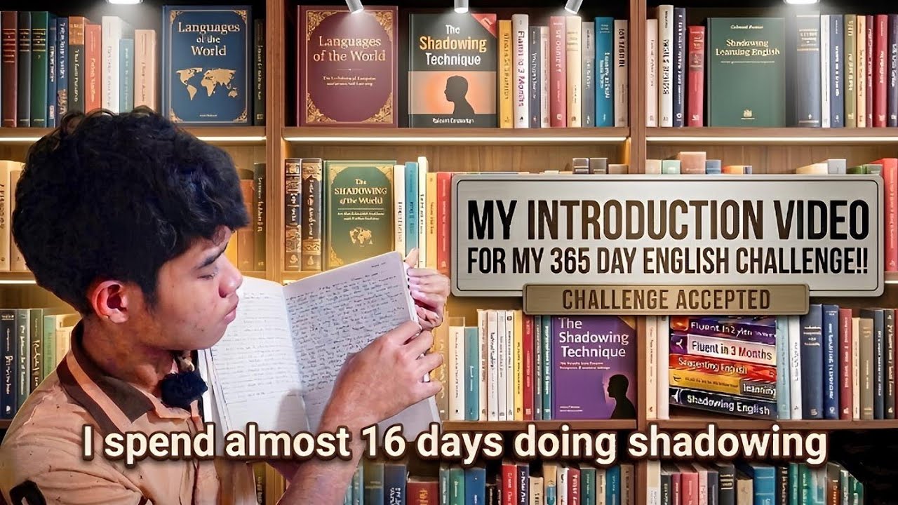 I'm Beginner Learning English – My 365-Day English Challenge Introduction