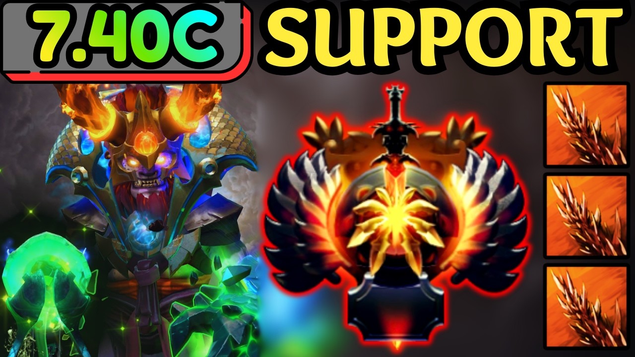 🔥 ONE HEX, ONE FINGER, TOTAL DOMINATION — LION HARD SUPPORT 🔥 DOTA 2 🔥