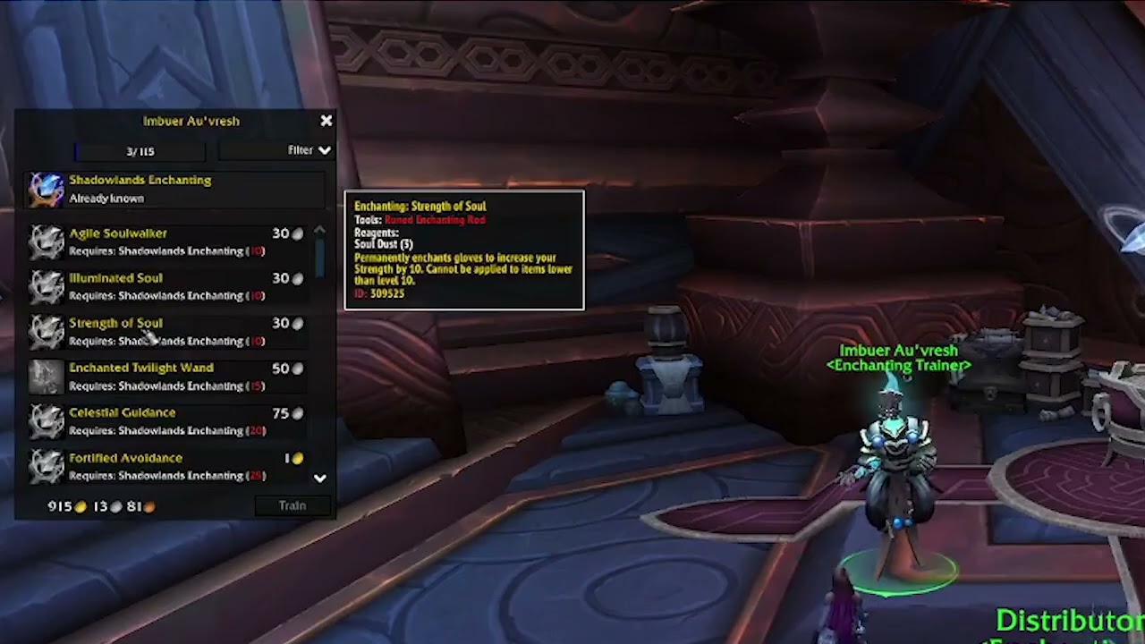 Can't Find Enchanting Rod Recipe | How To | World of Warcraft Professions