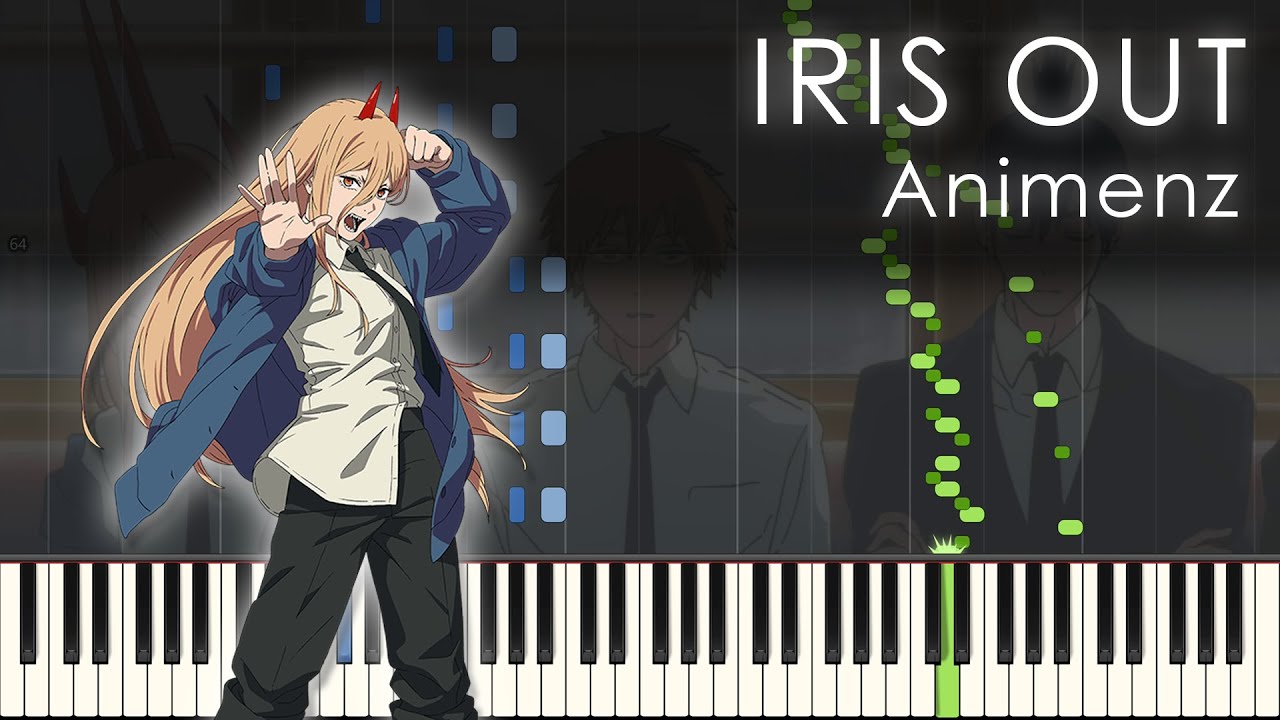 IRIS OUT - Chainsaw Man: Reze Arc OP - Animenz [Piano Transcription]