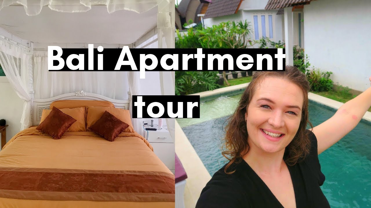 CANGGU (BALI) APARTMENT TOUR: $368 USD a month | Digital nomad