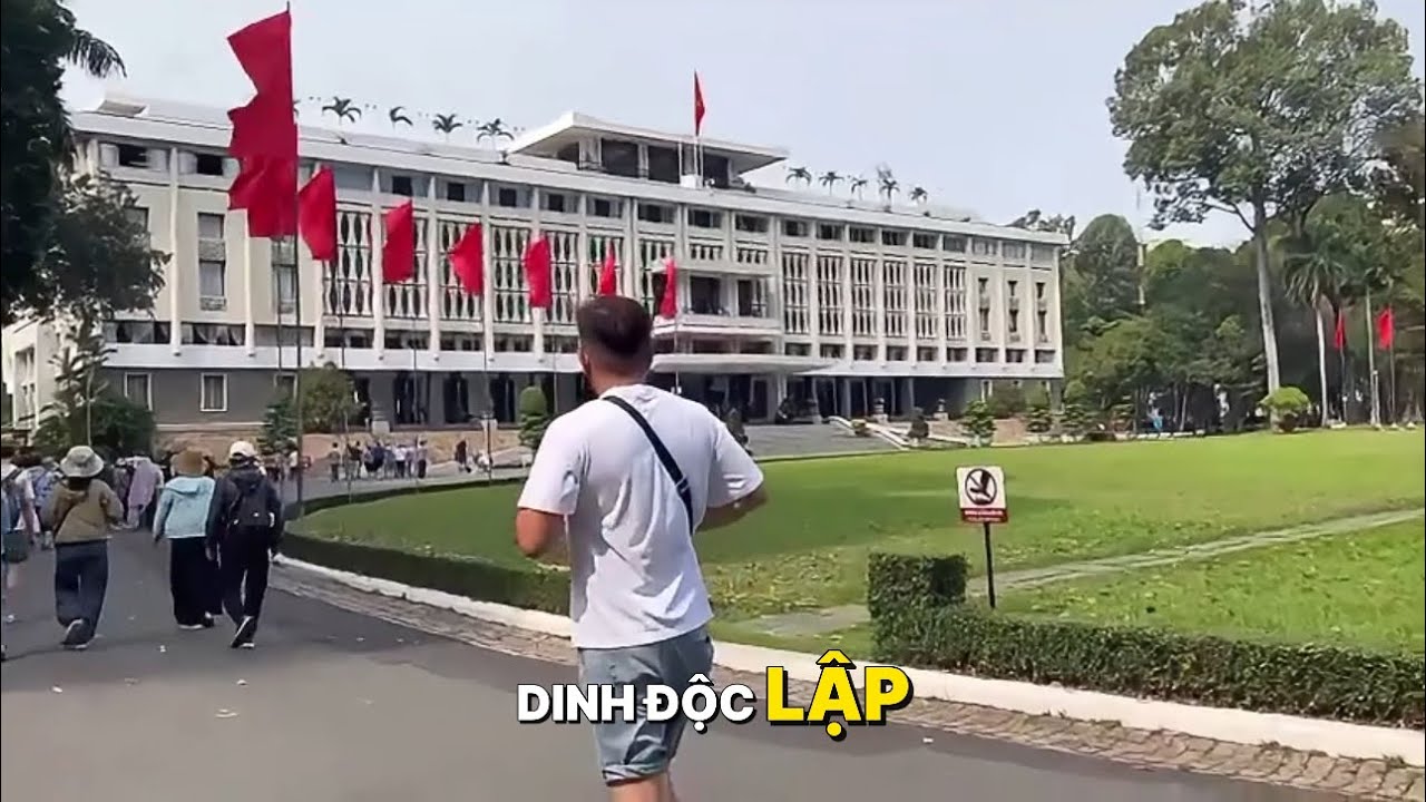 tham quan dinh Độc Lập( di tích lịch sử của TPHCM)