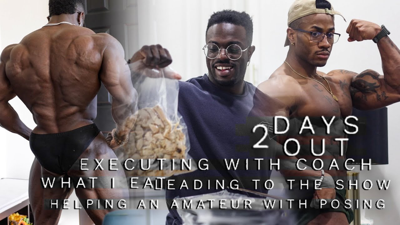 2 Days Out | Plan Review w/ Coach, What I Eat, and Posing Amateur Competitor Aaren Hilson