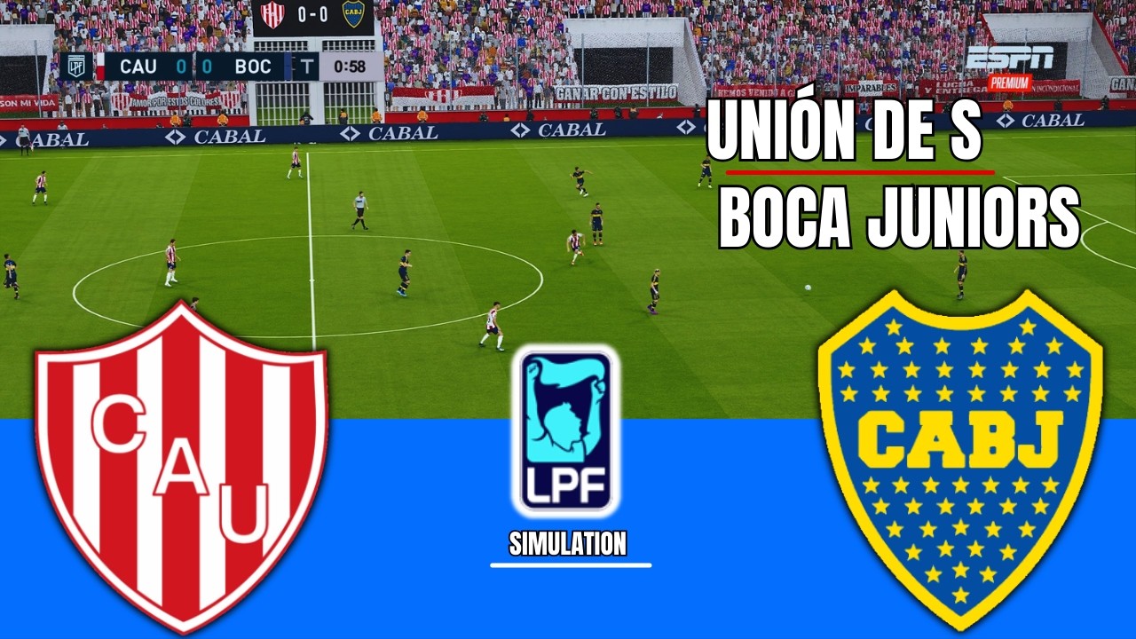 UNIÓN DE SANTA FE vs BOCA JUNIORS Liga Argentina 2026 Simulation/Prediction