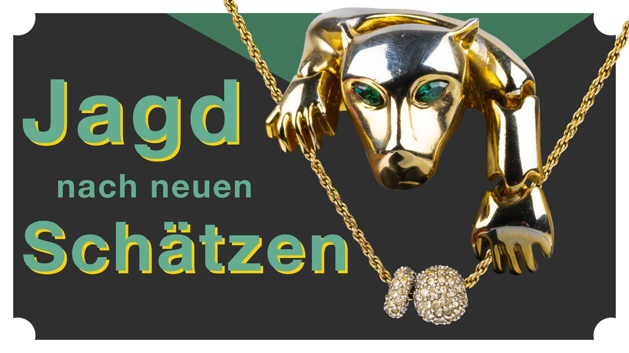 Unboxing eines Schmuckpakets mit Vintage Modeschmuck der 80er: Vogue Bijoux, Pierre Lang und JP