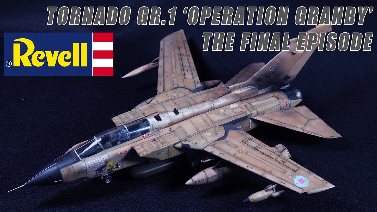 1/48 REVELL TORNADO GR.1 build 'OPERATION GRANBY' THE FINAL EPISODE..!