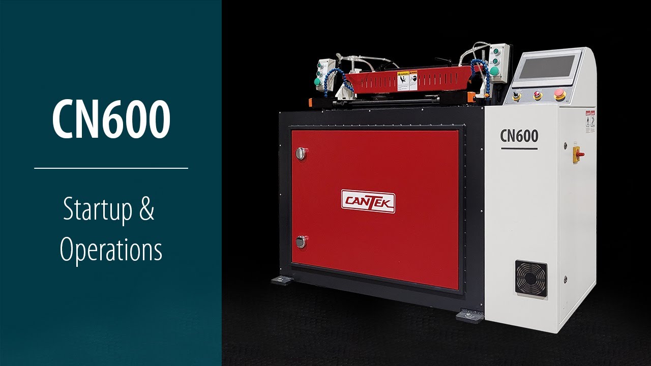 Cantek CN600 CNC Dovetailer | Startup & Operations