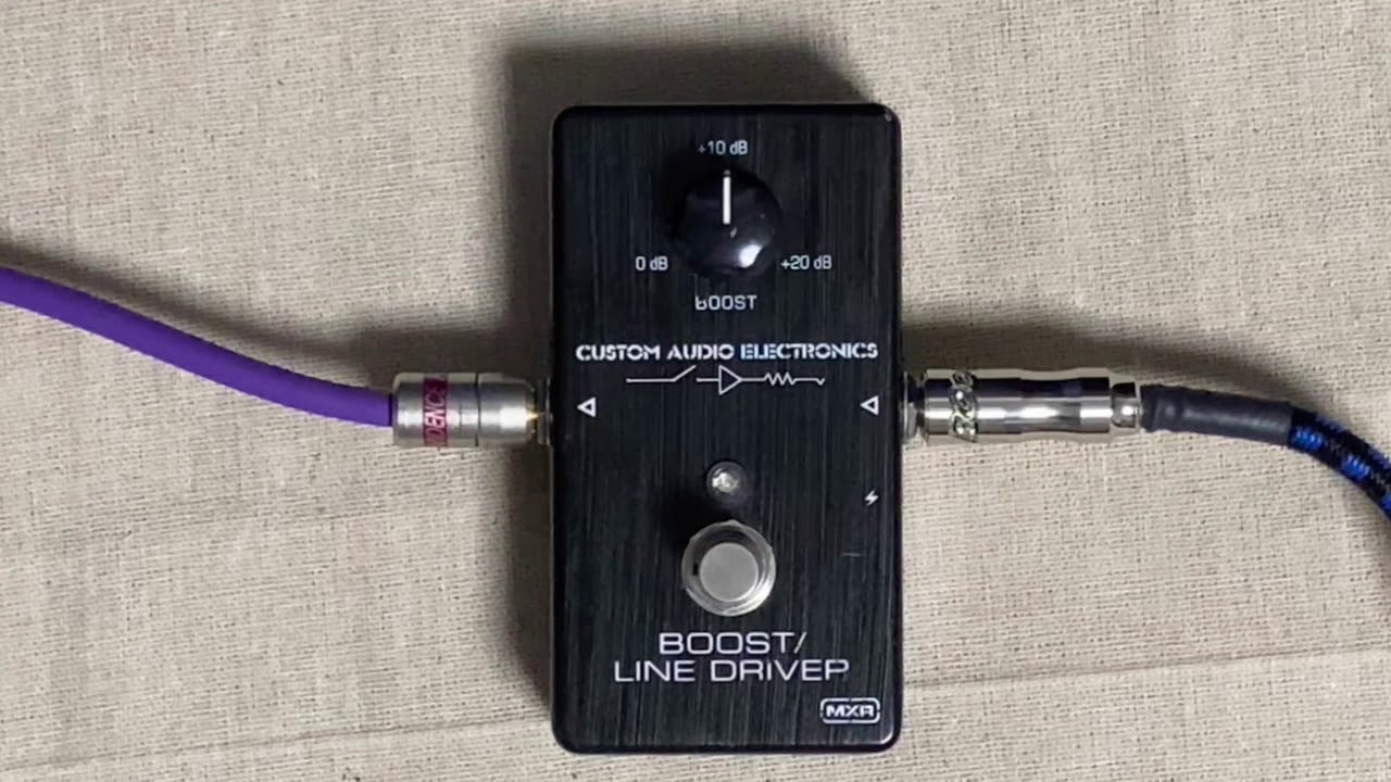 MXR&ldquo;MC401 Boost/Line Driver&rdquo;(retake)