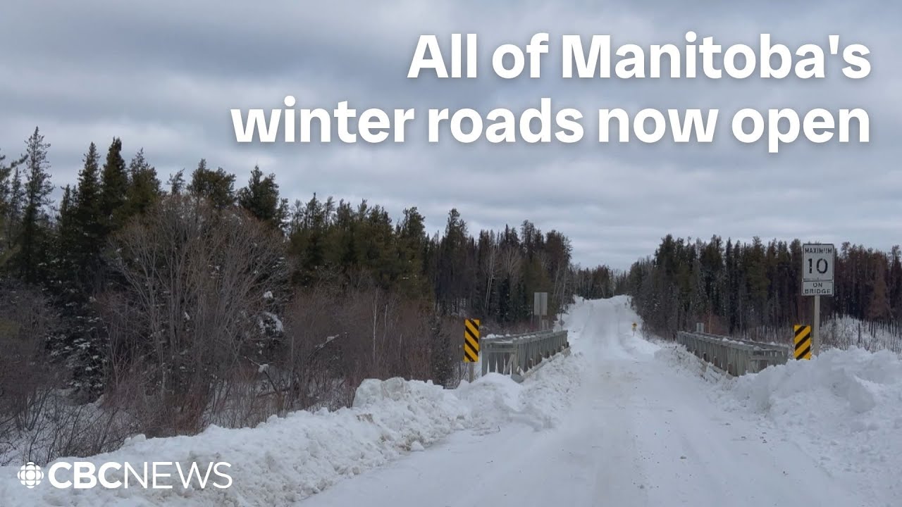 All of Manitoba's winter roads now open