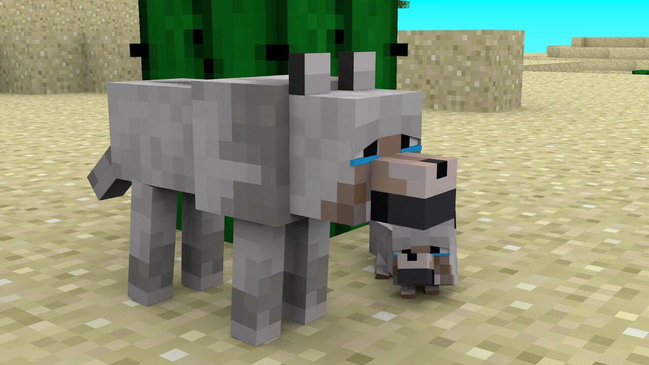 Волк Life 2 - Minecraft анимация