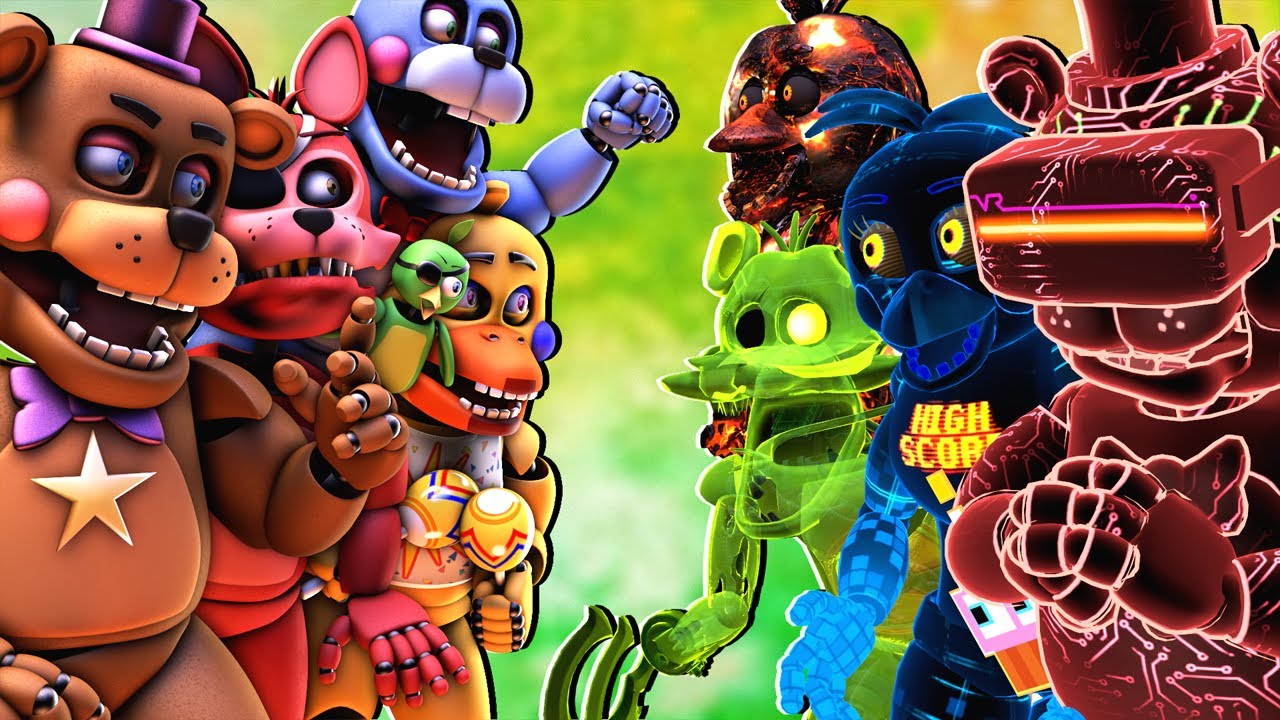 FNaF Rockstar vs Arcade Mayhem