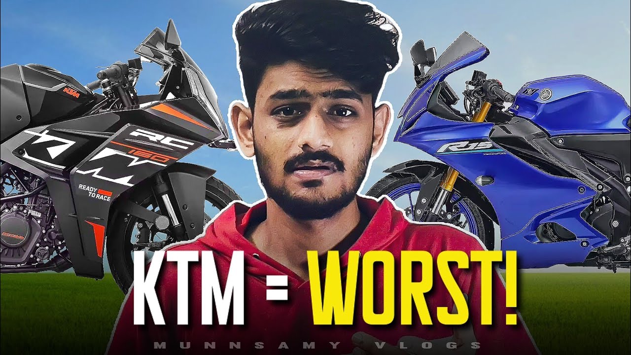 Yamaha✅ KTM❌ சரியான போட்டி | KTM RC 160 Vs Yamaha R15 V4