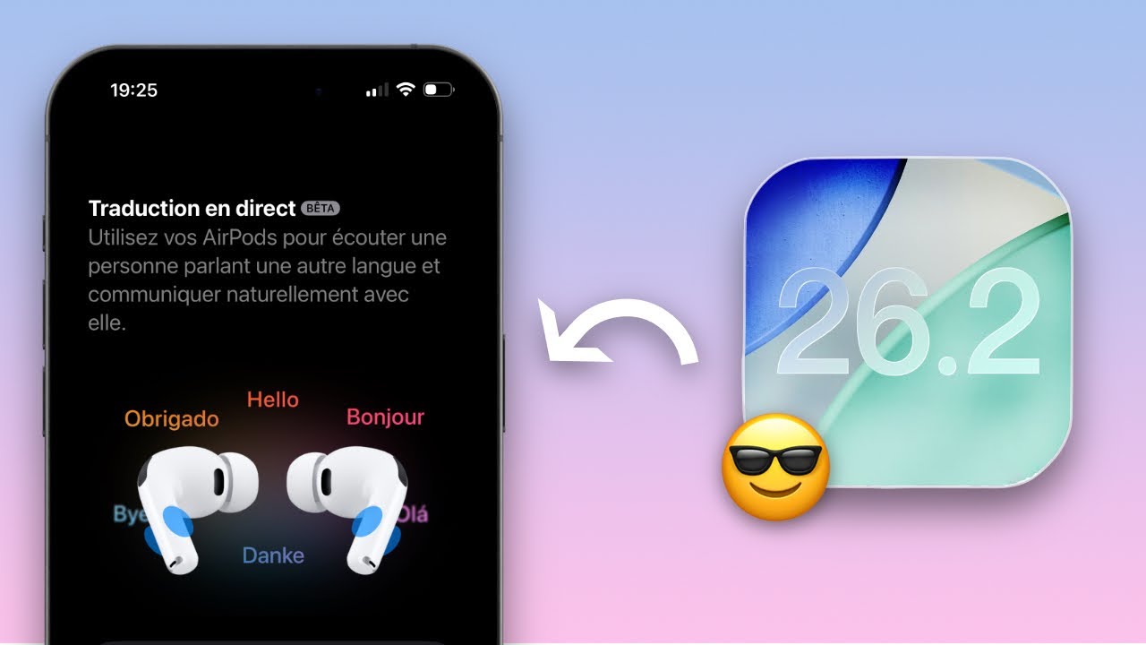 iOS 26.2 Est Disponible ! Toutes les Nouveautés et Correctifs de Bugs !