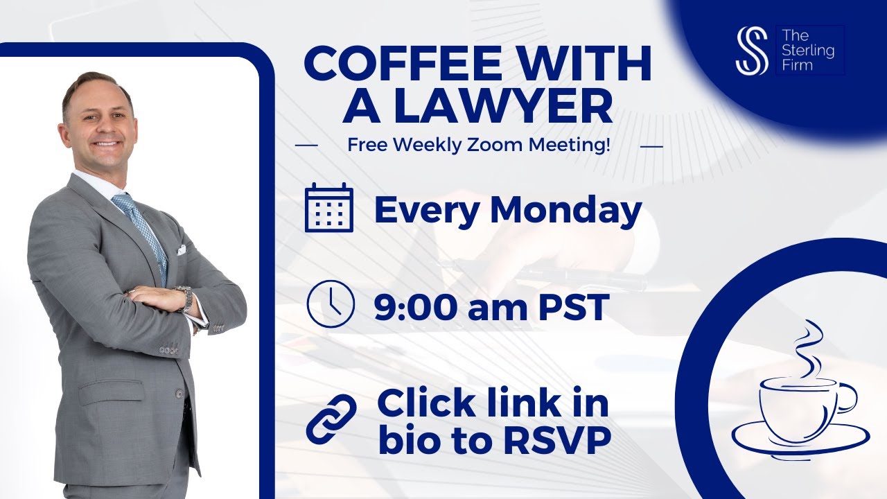#CivilDiscovery #LegalProcess - FREE Coffee With A Lawyer Webinar