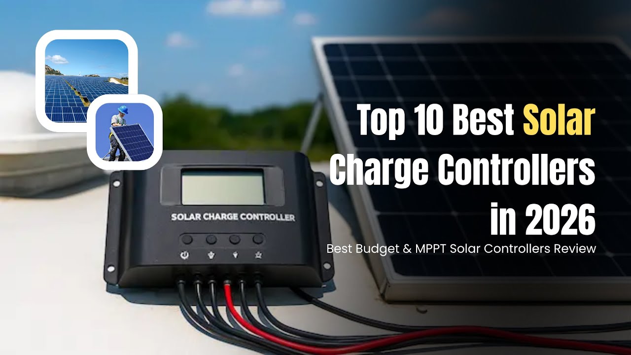 Top 10 Best Solar Charge Controllers 2026 | Budget & MPPT Review | BuyersGuideline Kits