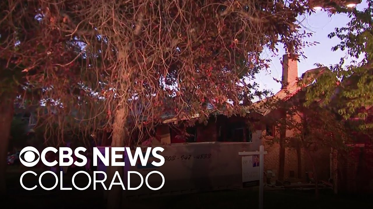 Denver firefighters battle house fire in Park Hill neighborhood early Monday morning