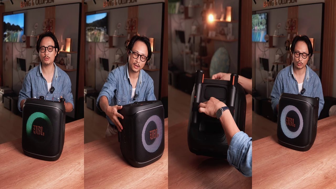 REVIEW JBL PARTYBOX ENCORE 2 LOA KARAOKE DI ĐỘNG KÈM 2 MICRO