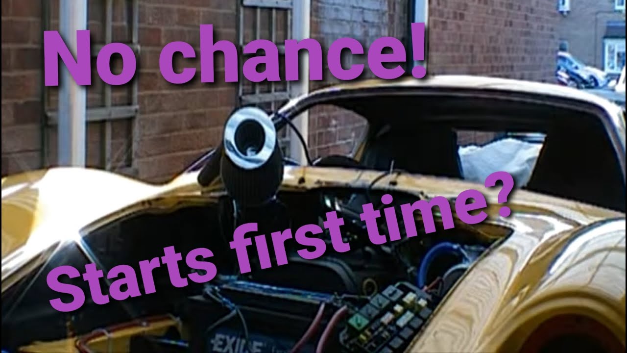 Karma Dino Kit Car Build Part 3 : Can I build a car? Engine first start.