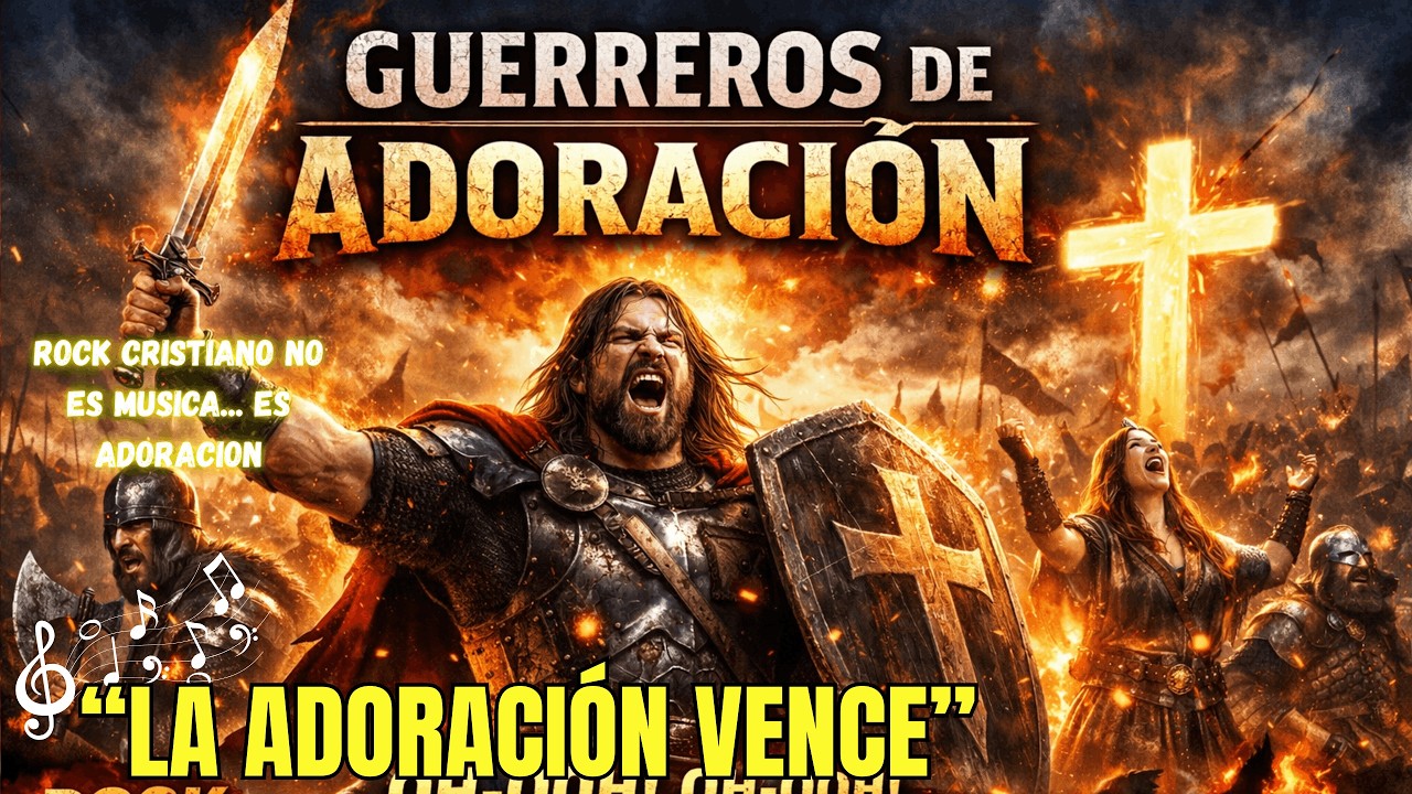 GUERREROS DE ADORACIÓN | Rock Cristiano Épico que Hace Temblar al Infierno