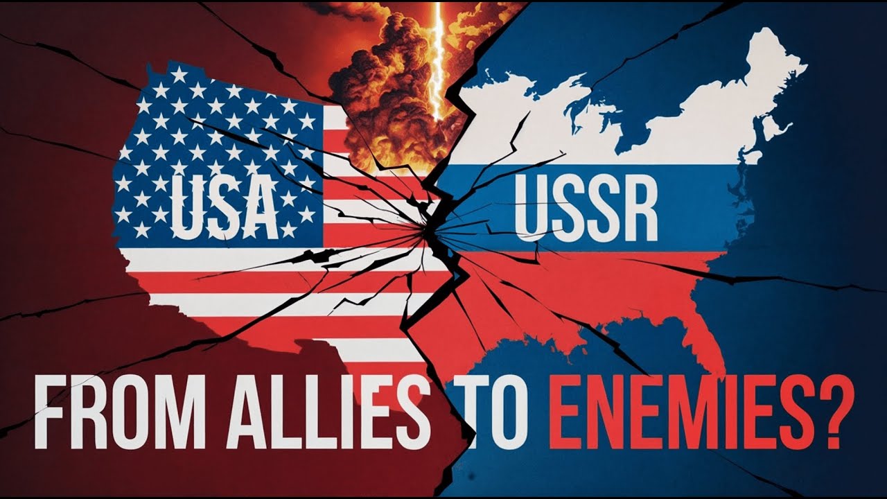 Why Did the USA and USSR Become Enemies? The Cold War Story