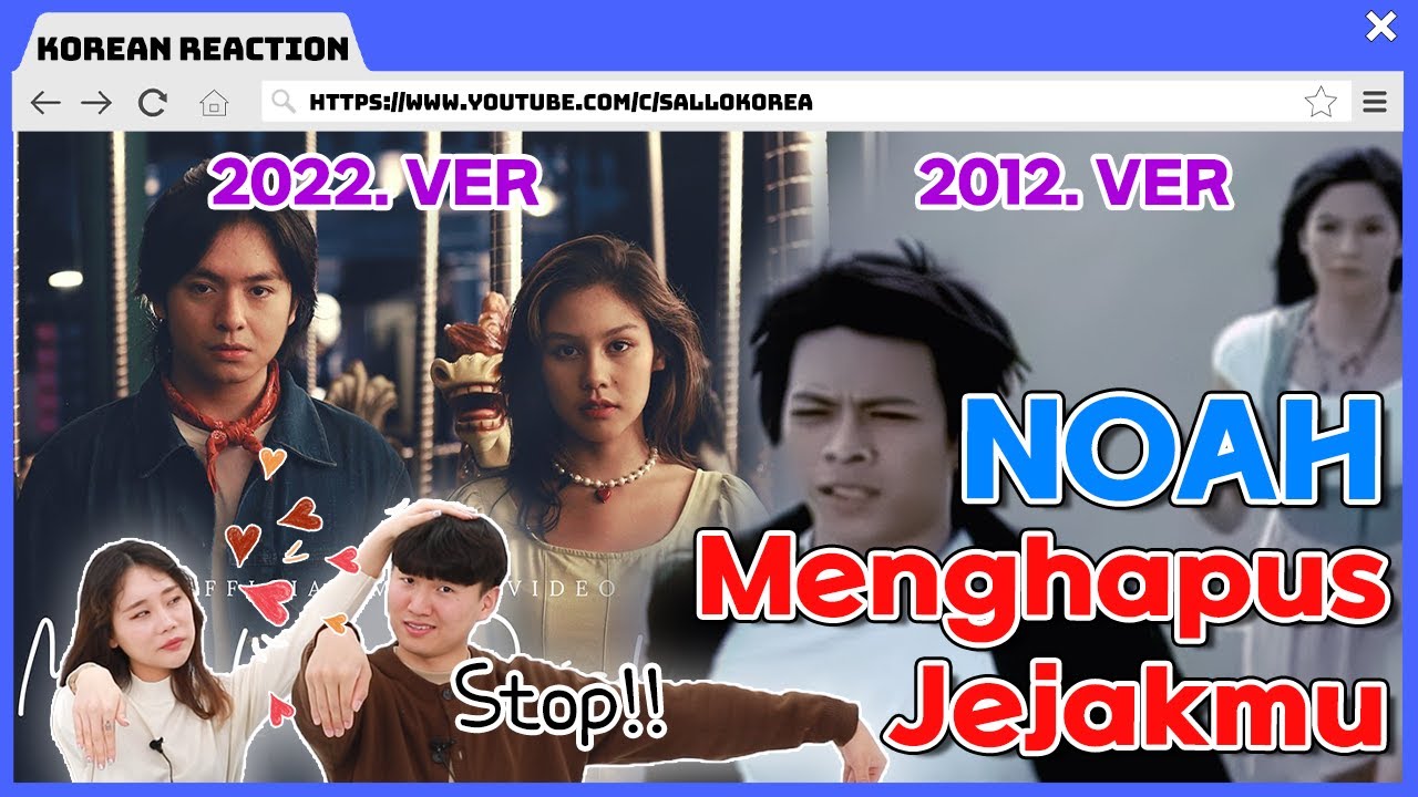 😥Korean Reaction😍Episode 1. NOAH, Peterpan - Menghapus Jejakmu 2020 vs 2012  | 🇮🇩🇰🇷
