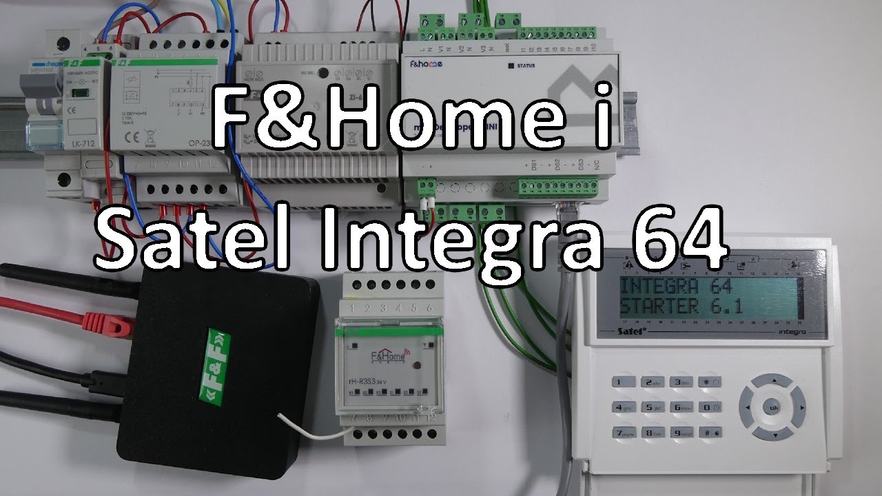 Integracja F&Home F&F i Satel Integra 64