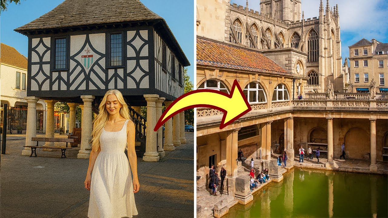 🇬🇧From Village to Roman City: A Peaceful Journey to Bath, England