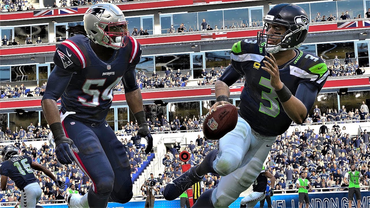 Madden 21 PS5 Next Gen 2021 Updated Rosters Seahawks vs Patriots London Exhibition 4K 60fps GamePlay