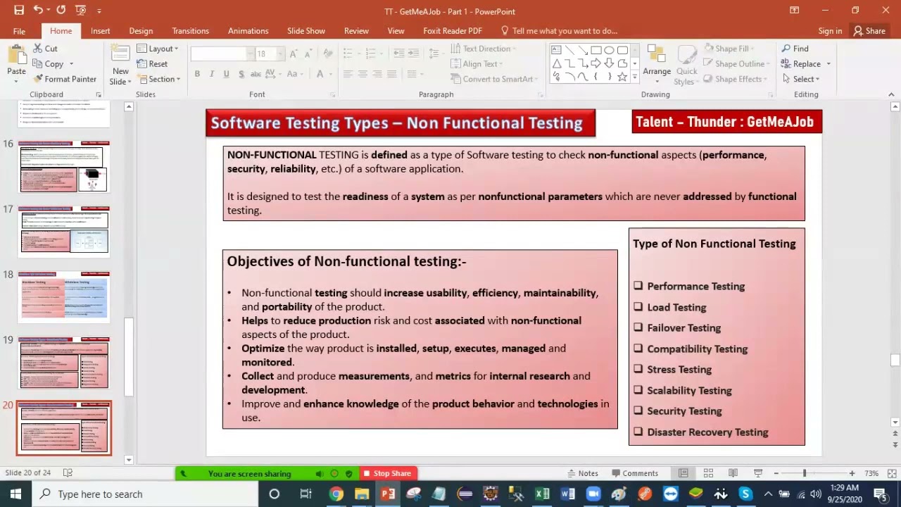 QA Manual Testing - Part 8 - Security Testing / Test Planning