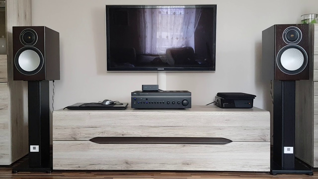 NAD C356 Plus Monitor Audio Silver 2