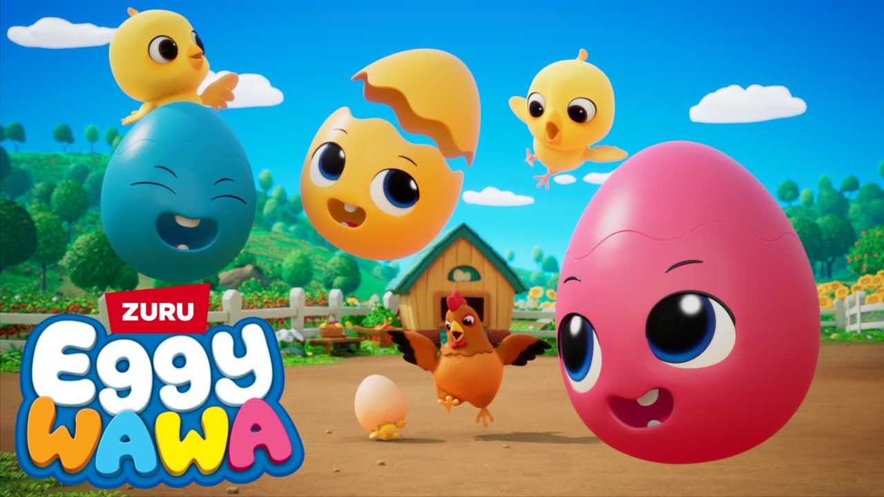 Old MacDonald Had a Farm and  More Kids Learning Nursery Rhymes & Kids songs | Eggy Wawa