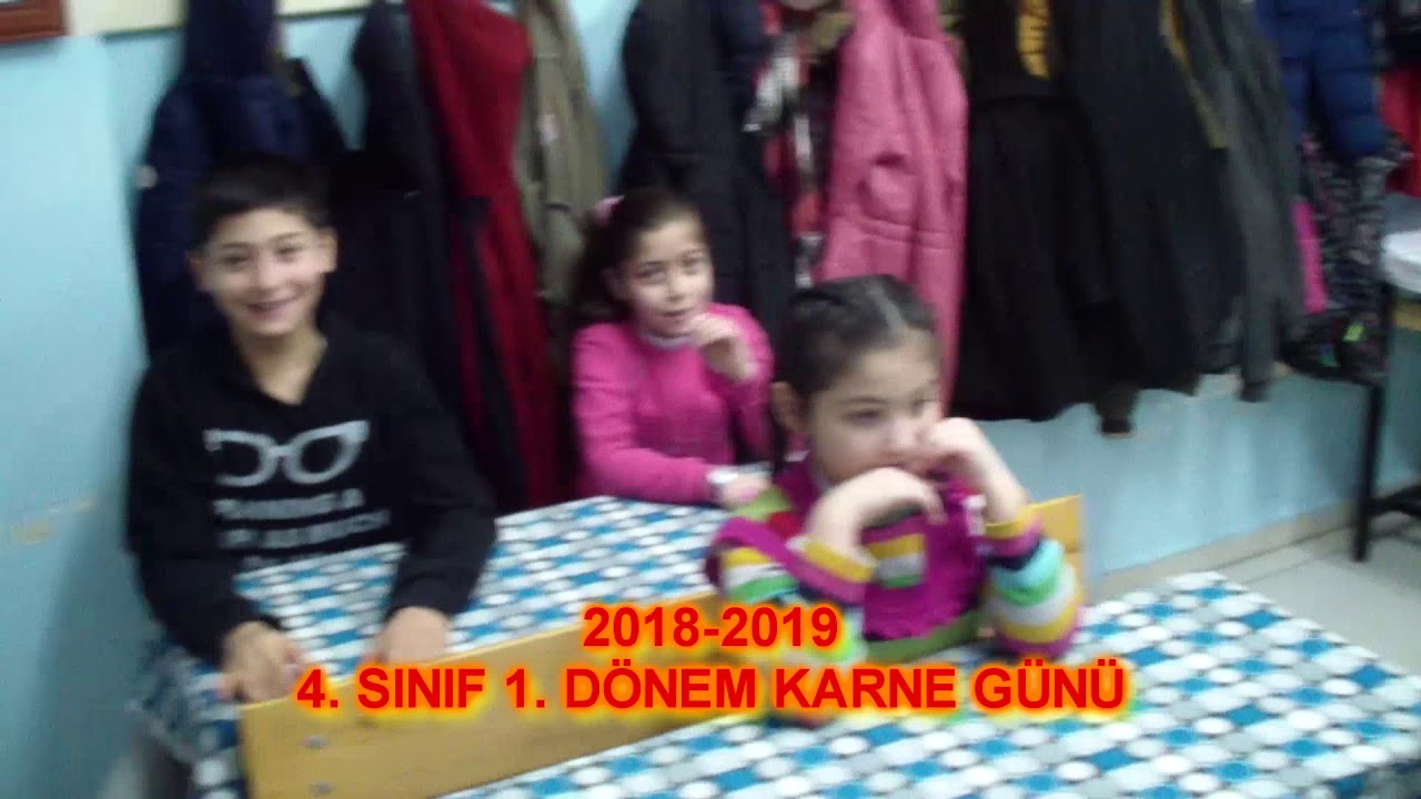 1. SINIFTAN 4. SINIFA GÖZ AÇIP KAPAYINCAYA KADAR GEÇMEK