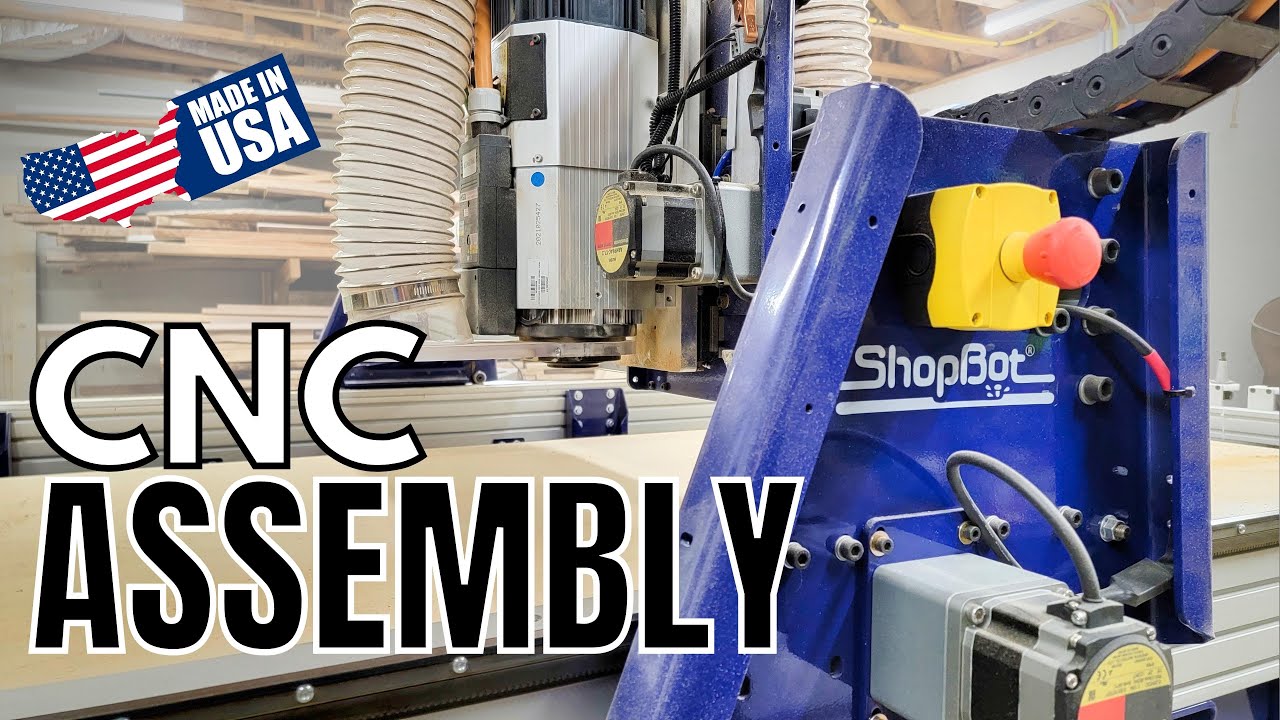 Assembling a HUGE Woodworking CNC