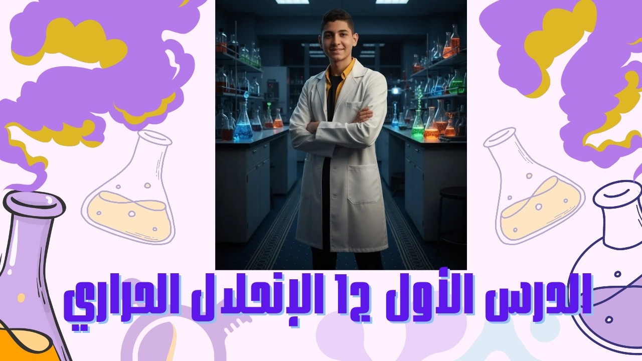 شرح الدرس الأول علوم تالتة إعدادي ترم تاني 2026 التفاعلات الكيميائية الجزء الأول (الإنحلال الحراري)