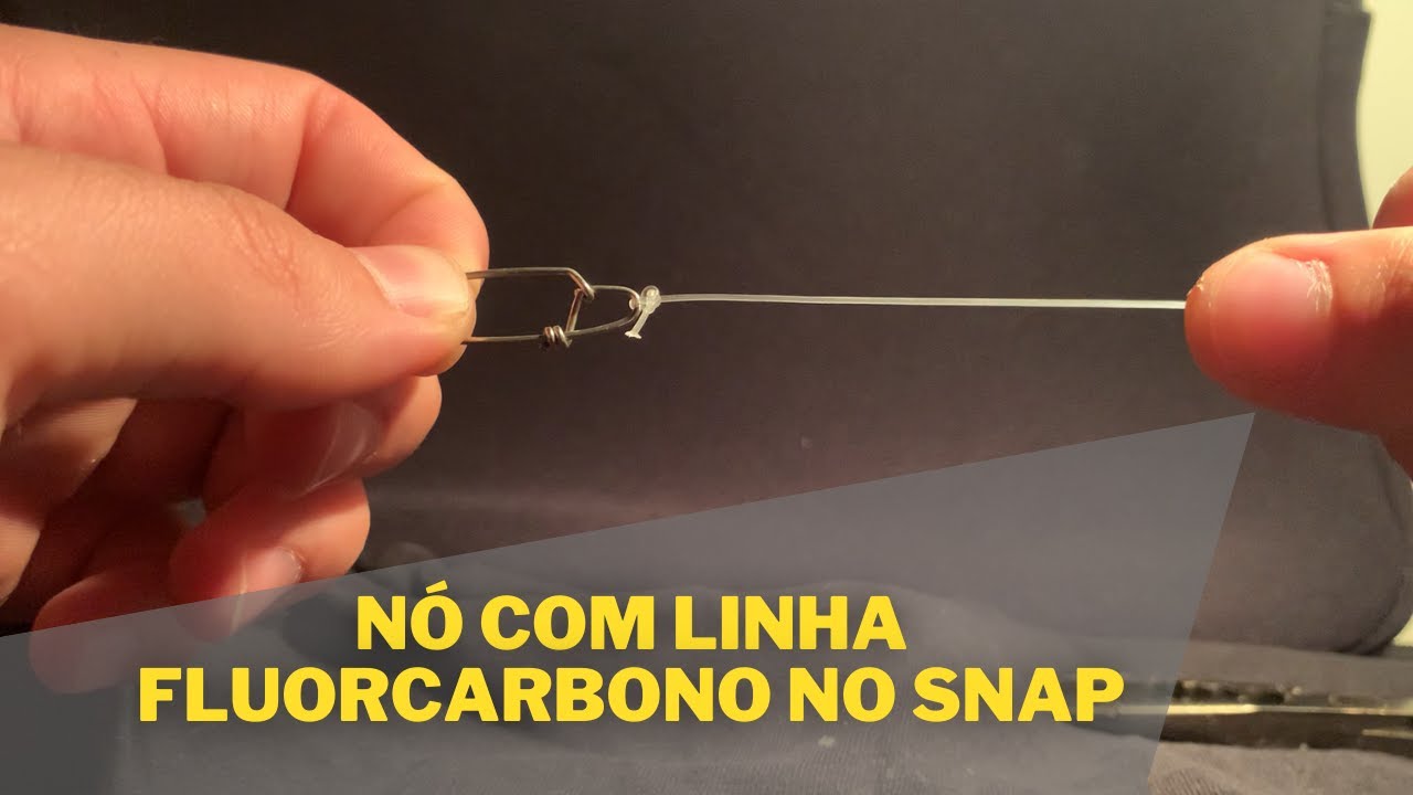 O Nó Que Aguentou o Peixe de 100Kg! Nó com Linha Fluorcarbono no Snap!