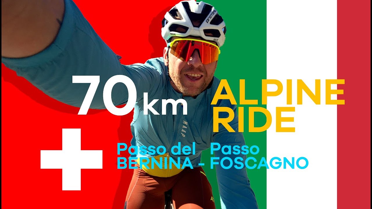 70km Alpine Ride: Passo del Bernina → Livigno → Passo Foscagno | DJI Osmo Action 5 Pro