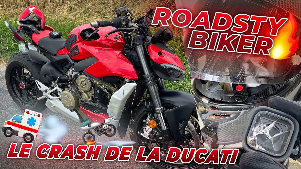 JE CRASH MA DUCATI (ET MOI AVEC ❤️‍🩹) #vlog #ducati #crash