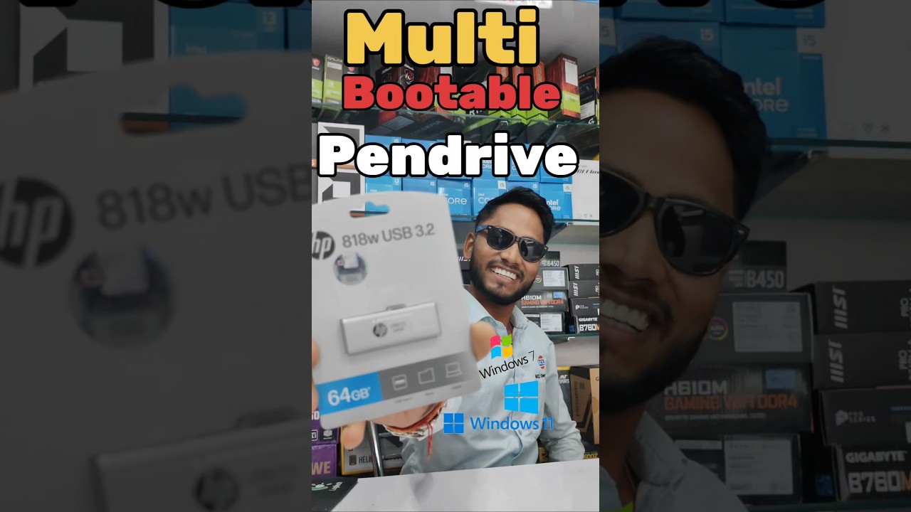 Multi Bootable Pendrive All ISO ✅ l Mini Vlog l