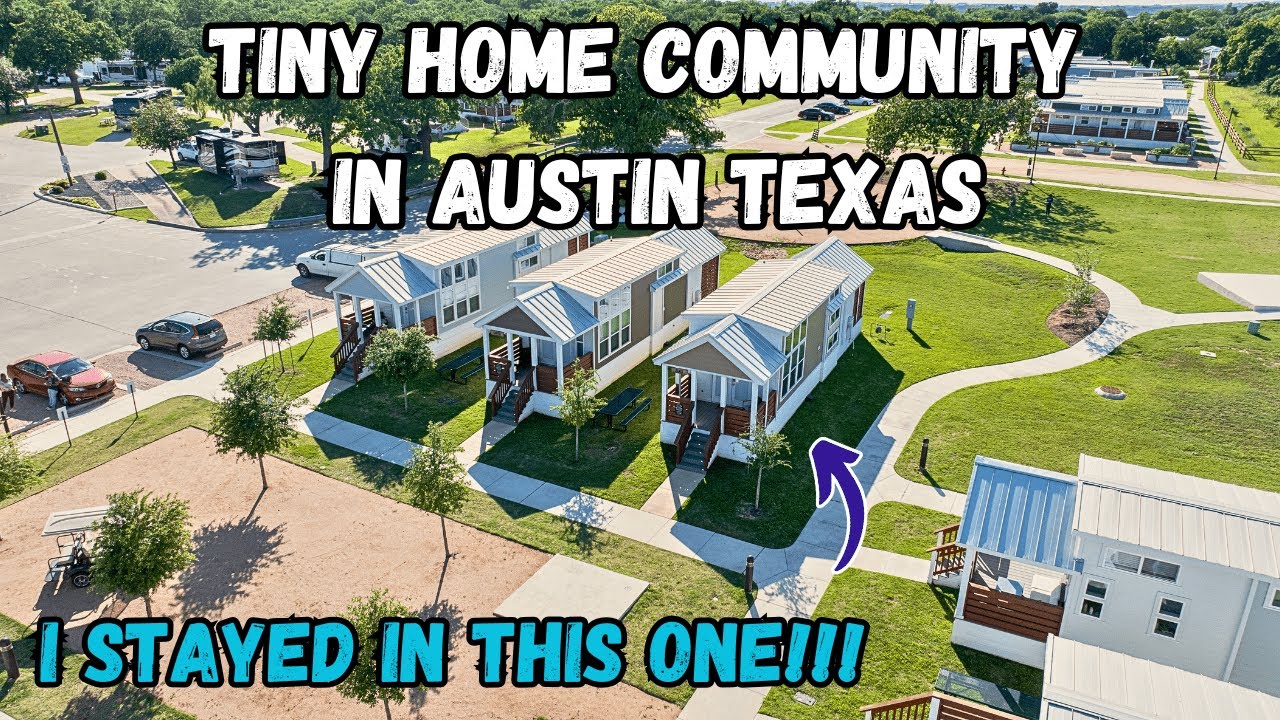 Texas Tiny Home Tours (Village Farm Tiny Home Community Austin, TX)