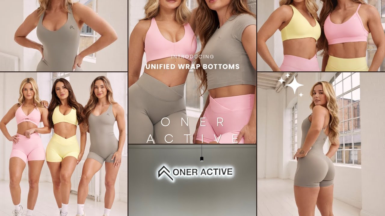 NEW ONER ACTIVE UNIFIED WRAP COLLECTION | TRY ON HAUL