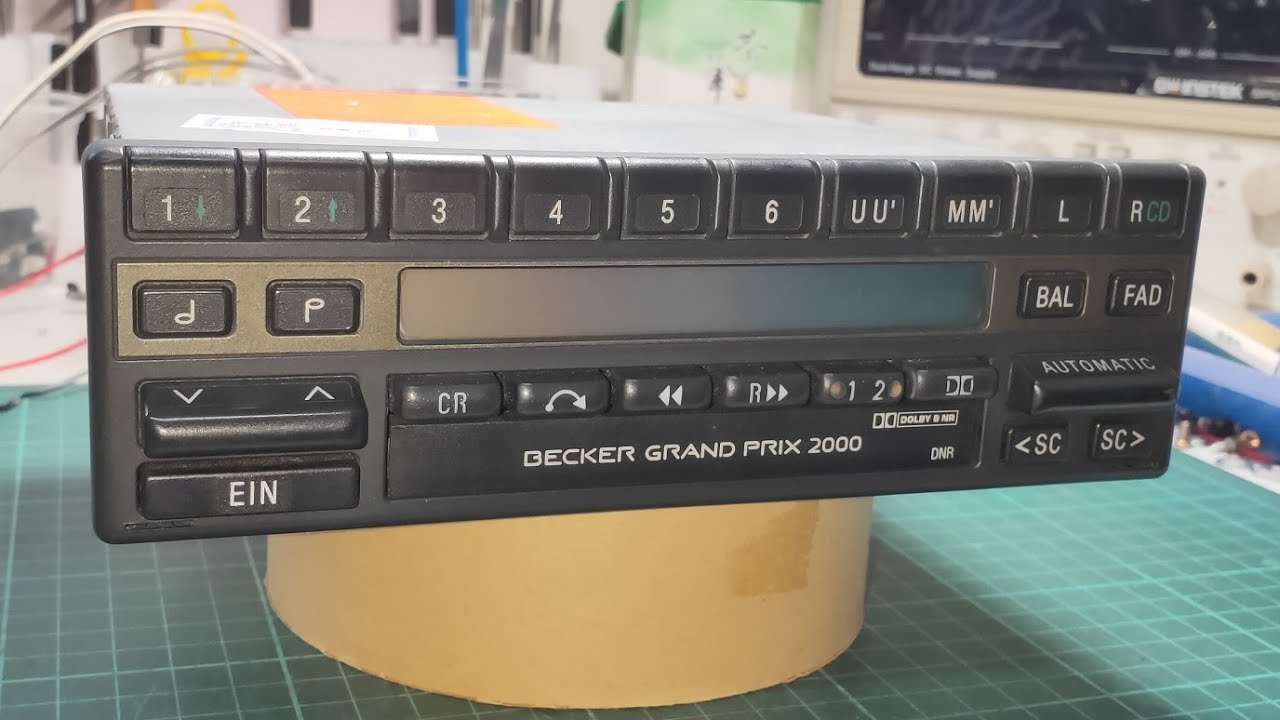 工作記錄～Becker Grand Prix 2000 （Car Radio Bluetooth Mod)