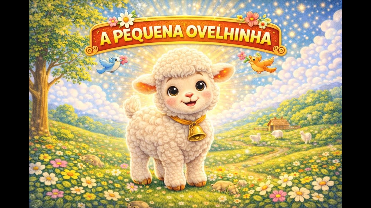 Música Infantil 🐑✨ A Pequena Ovelhinha | Musica para Criança