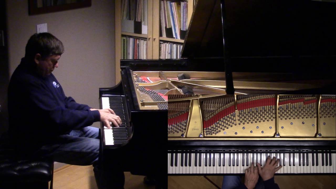 Bach-Rachmaninoff Preludio - piano transcription from violin partita No. 3 BWV 1006