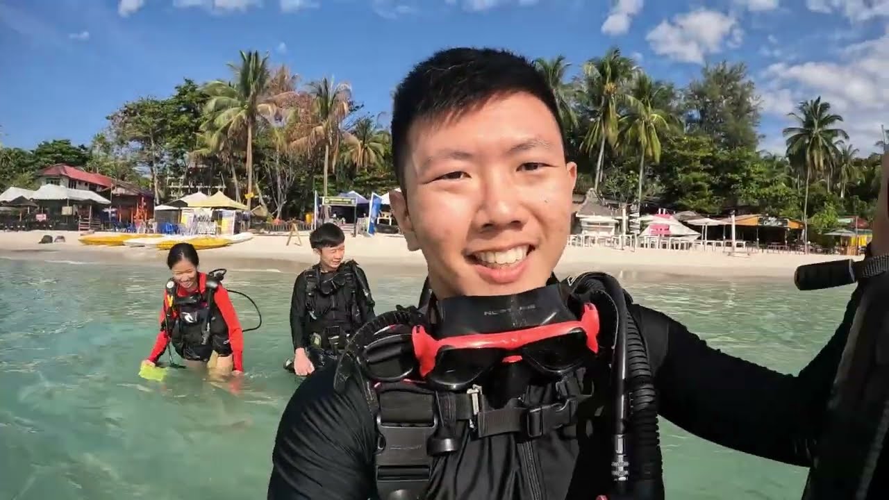 [GO PRO VIEW] Open Water Scuba Diving Trip at Pulau Perhentian Long Beach 30 April 2022
