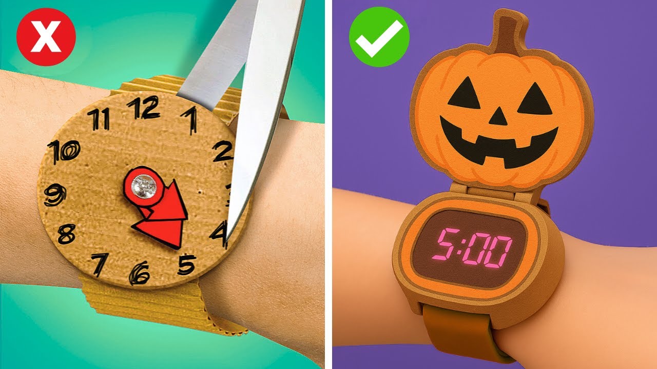 🎃 TRENDY PAPER & CARDBOARD CRAFTS 👻✨ Creative Ideas for Halloween