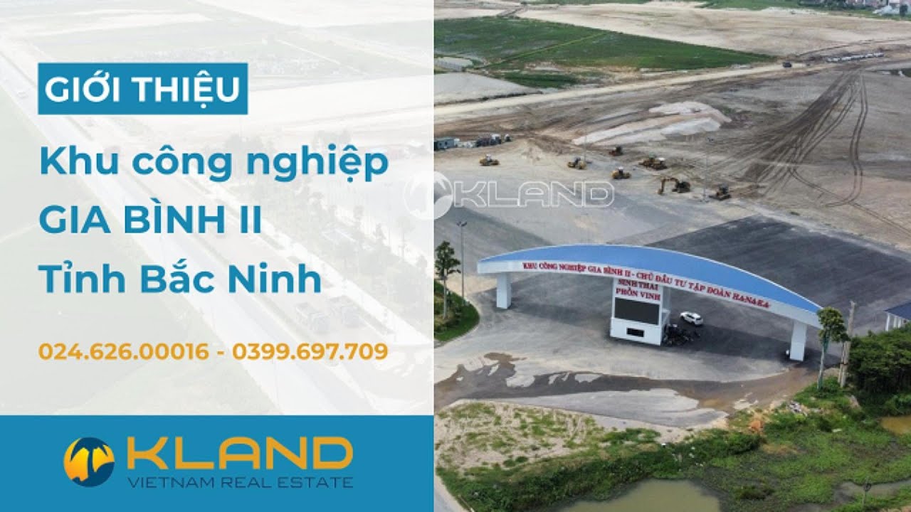 Khu công nghiệp Gia Bình 2 - Tỉnh Bắc Ninh | KCN tập theo hướng công nghiệp sạch tại Bắc Ninh