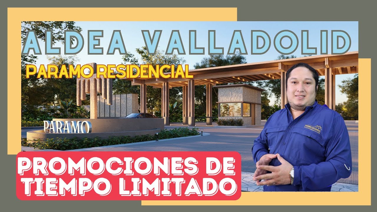 🚀Gran Lanzamiento || Aldea Valladolid & Páramo residencial “Precios de Lista 0”