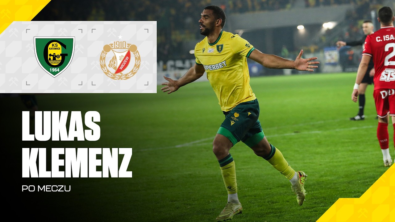 Lukas Klemenz po meczu GKS Katowice - Widzew Ł&oacute;dź 1:0 (08.02.2026)