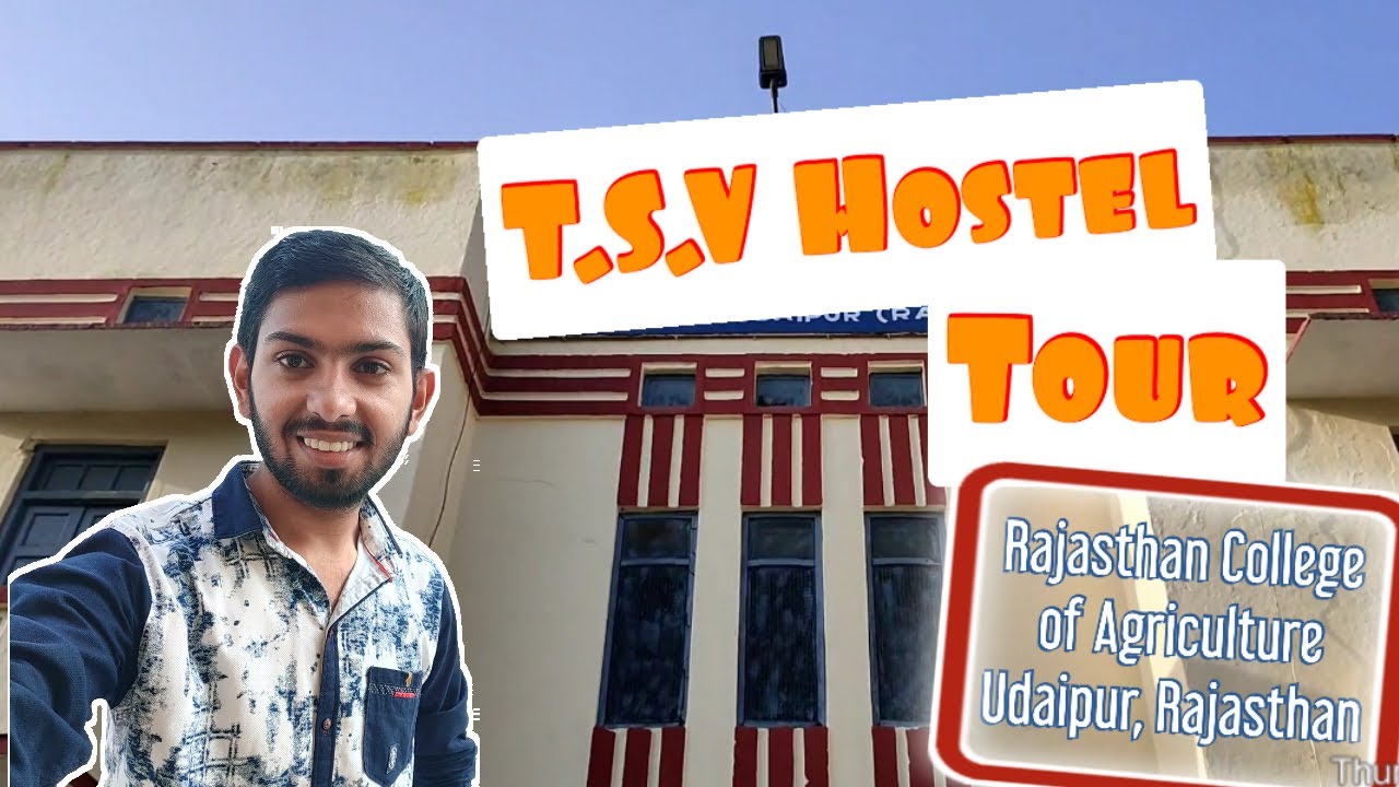 T S V Hostel Tour | MSc Boys Hostel RCA | RCA UDAIPUR | OP MEENA VLOGS